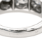 Bague 54 Bague en or blanc 18 carats et diamants taille brillant 58 Facettes 978904CN