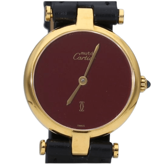 Montre Cartier Montre Must De Cartier Vermeil 58 Facettes MT39171