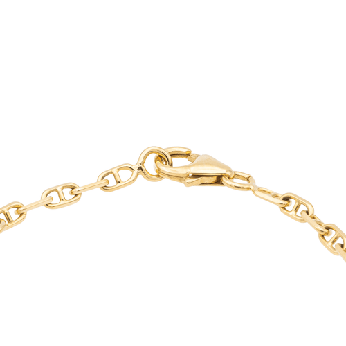 Bracelet Bracelet gourmette bébé en or jaune 18 carats 58 Facettes 997390CN