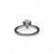 Bague 53 Bague solitaire diamant taille brillant 2,40 carats en or blanc 58 Facettes