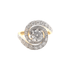 Bague 54 Bague tourbillon or et diamants 1.34 ct 58 Facettes