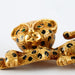 FRED Brooch - Gold and Email Panther Brooch 58 Facettes KZ16
