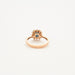 Ring Marguerite Sapphire and Diamond Ring set in pink gold 58 Facettes DV0510-1