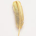HERMES brooch - “Plume” brooch in yellow gold 58 Facettes DV0526-1