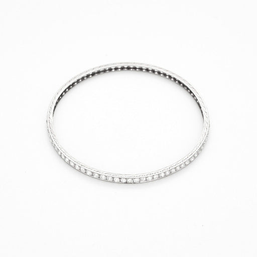 Bracelet Bracelet Jonc Diamants et Platine 58 Facettes DV0513-1