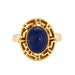 Bague 57 Bague or jaune et Lapis-Lazuli 58 Facettes DV0534-2