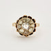 Ring Old yellow gold and diamond ring 58 Facettes DV0541-7