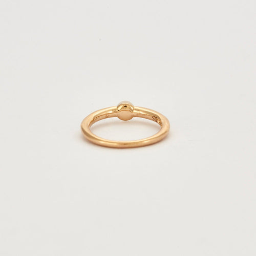 Bague 50 Pomellato Bague  M'Ama Non M'Ama or rose et pierre de lune et diamants 58 Facettes DV1746-2