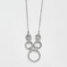 Collier Collier moderniste en or gris et diamants 58 Facettes DV0463-12