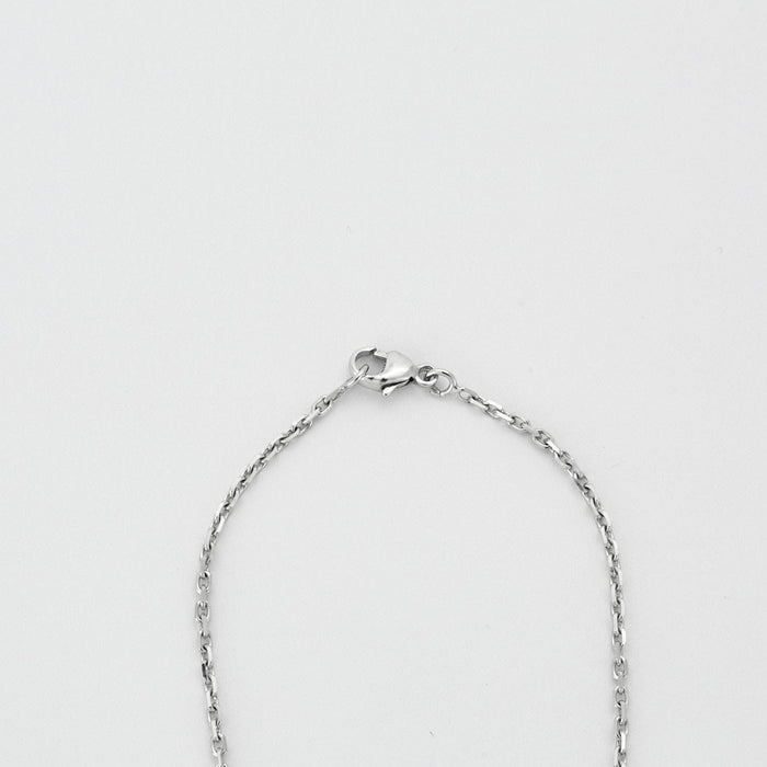 Collier Collier moderniste en or gris et diamants 58 Facettes DV0463-12