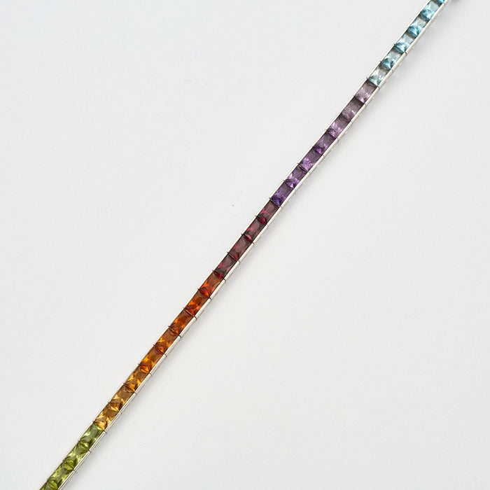 Bracelet H. Stern- Bracelet-  Rainbow en or blanc et pierres de couleurs 58 Facettes DV0502-2