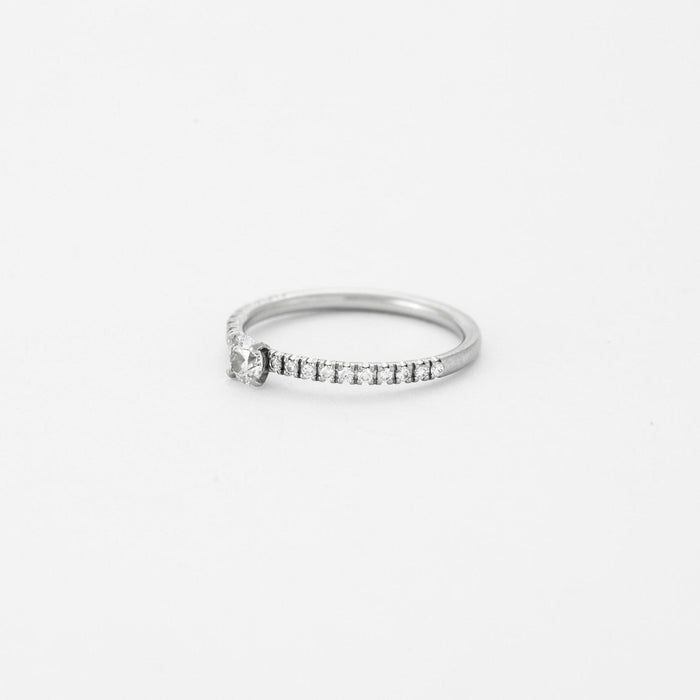 Bague 49 CARTIER - Etincelle - Bague solitaire platine. 58 Facettes DV1697-2