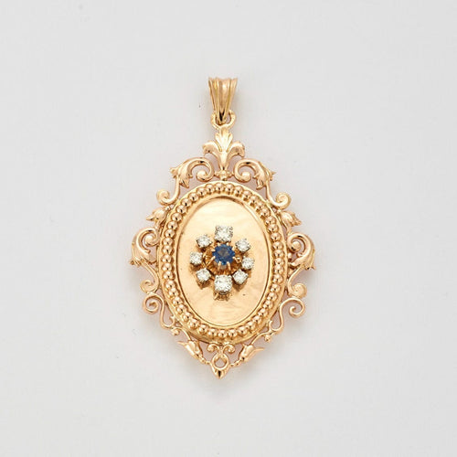 Pendentif Pendentif Saphir 58 Facettes DDV0463-6