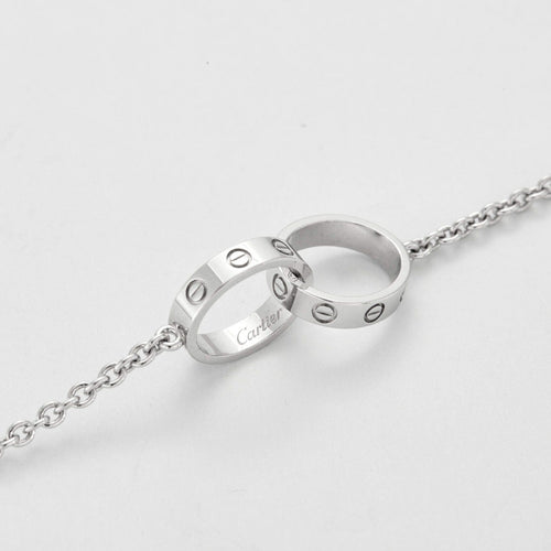 Collier CARTIER - LOVE BABY - Collier en or gris 58 Facettes DV1125-2