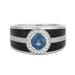 Bague 53 MAUBOUSSIN - Bonbon Bleu - Or gris Saphir et diamants 58 Facettes DV0564-1