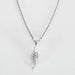 Collier Collier en or gris et pendentif en or gris, diamants 58 Facettes DV0566-3