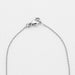 Collier Collier en or gris et pendentif en or gris, diamants 58 Facettes DV0566-3