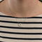 Dinh Van Cible - Collier en or gris et diamants