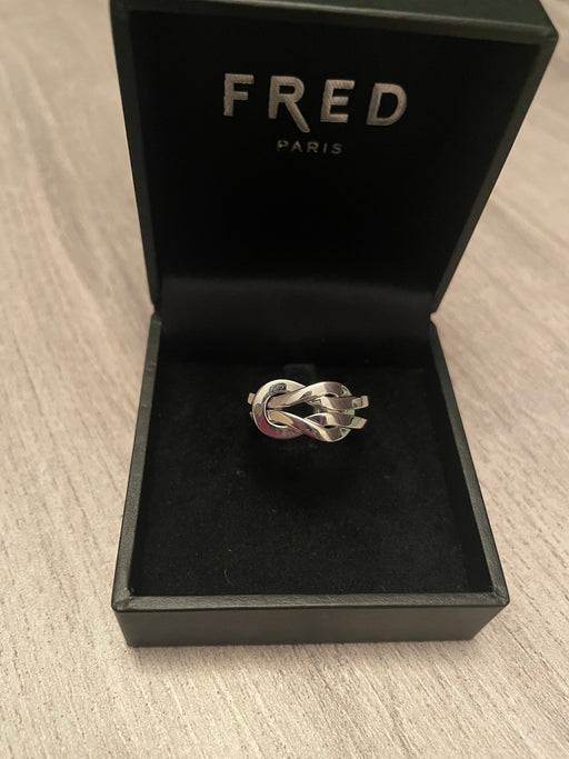 Fred ring - Infinite luck ring - white gold 58 Facettes DDV2504-1