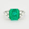 Bague 54.5 Bague Emeraude de Colombie 58 Facettes DV0536-1-545-2