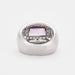 53 Poiray ring - Thessaly ring in white gold, diamonds and amethyst 58 Facettes DV1747-9
