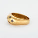 Ring 46 Bangle ring - yellow gold and ruby 58 Facettes DV0597-5