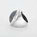 51 Premiers Joyaux Ring - Dome ring - white gold and sapphires 58 Facettes DV0597-1
