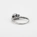 Ring 51 White gold and diamond solitaire ring 58 Facettes DV0589-1
