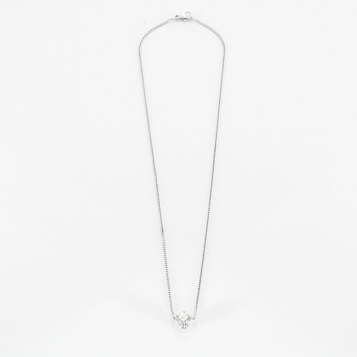 Collier Collier - or gris et diamant 58 Facettes DV2498-1