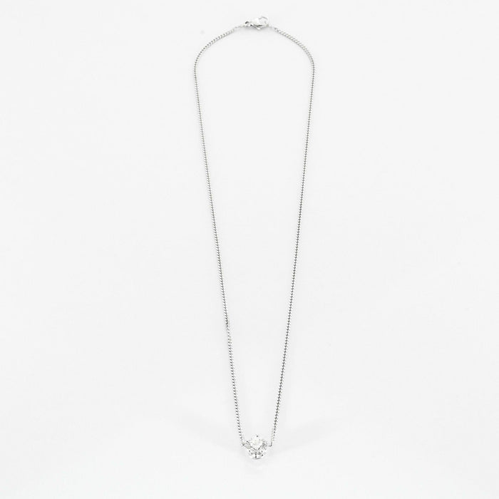 Collier Collier - or gris et diamant 58 Facettes DV2498-1