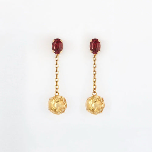 Boucles d'oreilles Boucles d'oreilles Citrine 58 Facettes DV2211-5