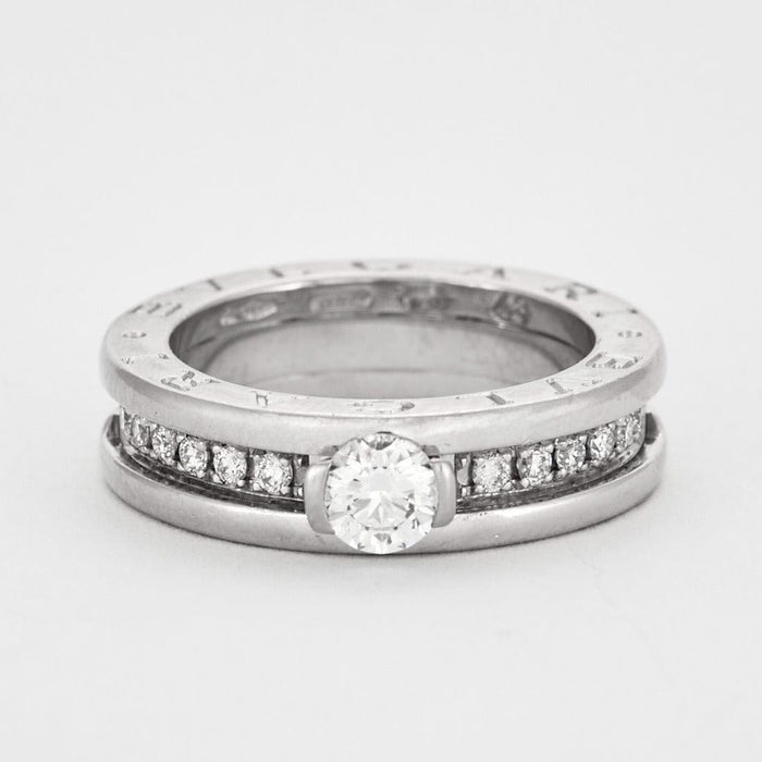 Bague 48 Bulgari - Bague Alliance Diamants 58 Facettes DV2821-1