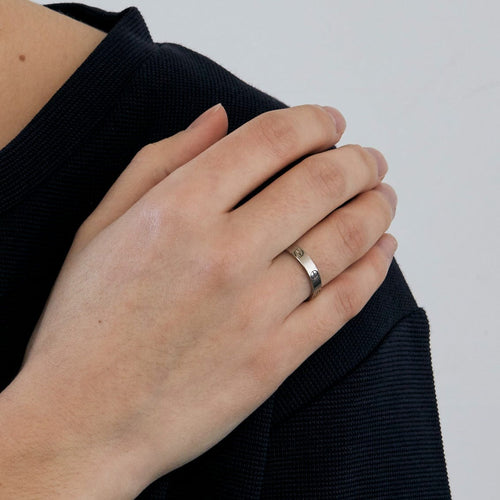 Bague 60 Cartier - Alliance LOVE - or gris 58 Facettes DV2677-1