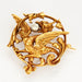 Chimera brooch in yellow gold and diamond 58 Facettes DV0586-3