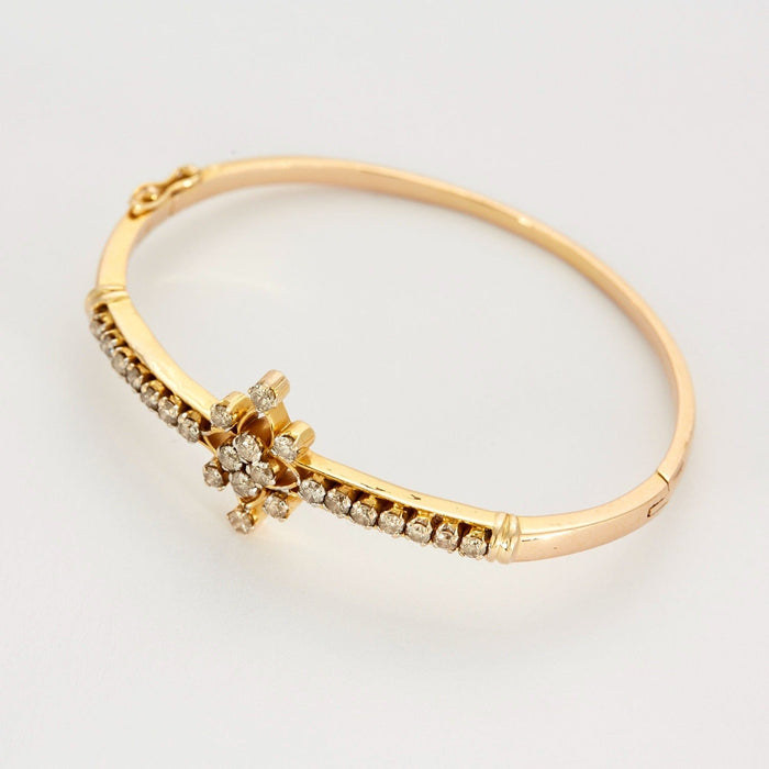 Bracelet Bracelet or jaune et diamant 58 Facettes DV2515-1
