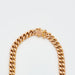 Necklace Curb chain necklace in rose gold 58 Facettes DV2796-1