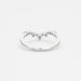Ring Ring in white gold and diamonds 58 Facettes DDV1767-2