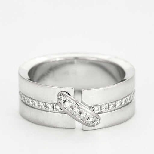CHAUMET ring - LIEN - Ring in white gold and diamonds. 58 Facettes DDV2871-1