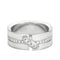 Bague 49 CHAUMET - LIEN - Bague en or gris et diamants. 58 Facettes DV2871-1