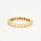 Bague 52 Alliance en or jaune et diamants 58 Facettes DV0613-1