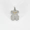 Pendentif Pendentif "Ourson" en or gris et diamants 58 Facettes DV3020-5