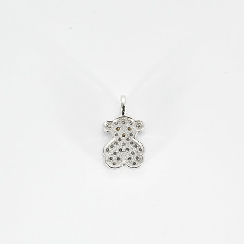 Pendentif Pendentif "Ourson" en or gris et diamants 58 Facettes DV3020-5
