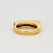 Ring 52 Modernist ring in yellow gold and diamonds 58 Facettes DV0090-3