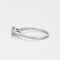 Bague 57.5 Solitaire or gris 58 Facettes DV0620-4-575-2