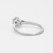Ring 57.5 Solitaire white gold 58 Facettes DV0620-4