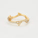 51 Dior ring - Bois de rose ring in yellow gold paved with diamonds 58 Facettes DV0624-3