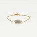 MORGANE BELLO bracelet - Gold and moonstone bracelet 58 Facettes DV0624-25