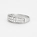 Bague 56 Dael & Grau - Bague en or blanc et diamants 58 Facettes DV0624-14