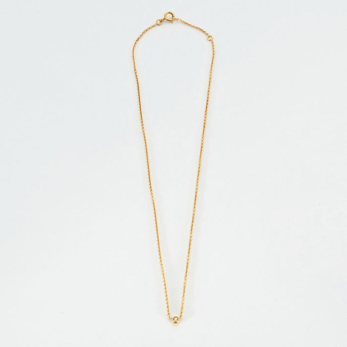 Collier Dior - mini Oui - Collier en or jaune et diamant 58 Facettes DV0624-8