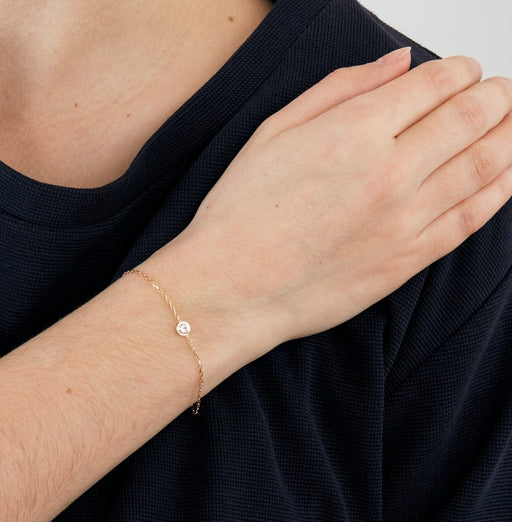 Cartier bracelet - Cartier d'amour - Bracelet centered with a pink sapphire 58 Facettes DV0624-5